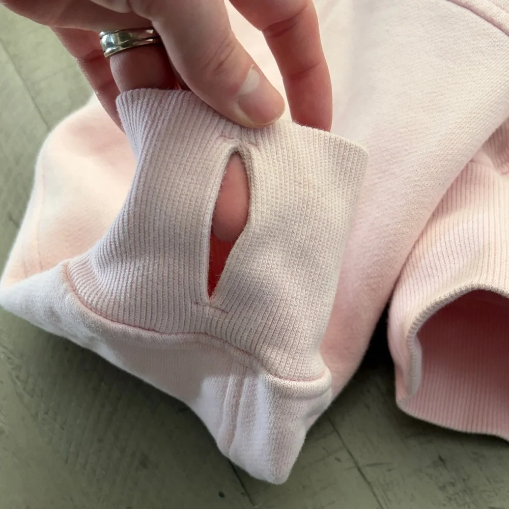 Lululemon Scuba Pink Half-Zip Hoodie - Picture 7 of 8